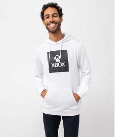 GEMO Sweat homme à capuche avec motif XL - Xbox Blanc