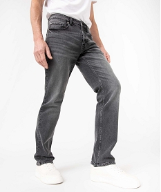 jean homme coupe regular coloris delave gris jeans regularI283501_2