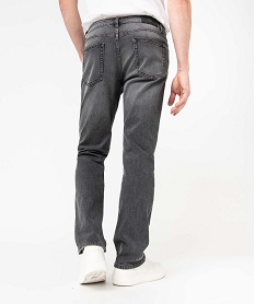 jean homme coupe regular coloris delave gris jeans regularI283501_3