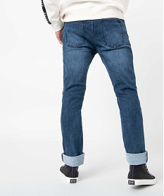 jean homme coupe straight legerement delave gris jeans straightI283601_3