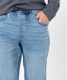 jogger denim homme aspect delave gris jeans delavesI284001_2