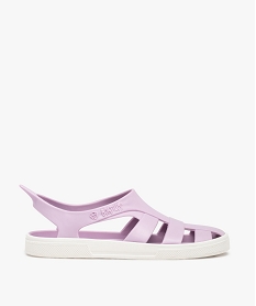 GEMO Sandales de plage fille extra souples - Boatilus Violet