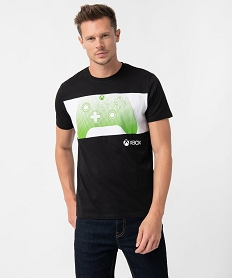 GEMO Tee-shirt homme avec motif manette de jeu - Xbox bleu standard