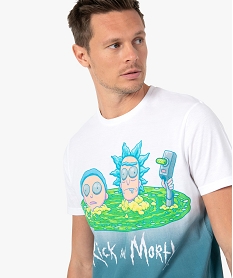 tee-shirt homme avec motif xxl - rick and morty bleuI303701_2