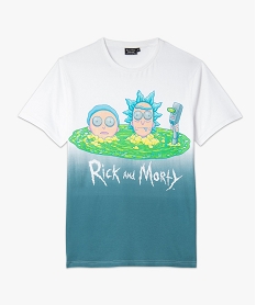 tee-shirt homme avec motif xxl - rick and morty bleuI303701_4
