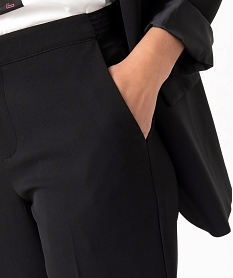 pantalon de costume femme coupe droite noirI313901_2
