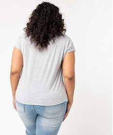 tee-shirt femme grande taille a manches courtes avec motifs imprimeI354501_3