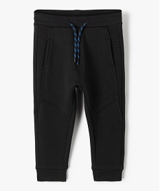 pantalon de jogging bebe garcon avec poches fantaisie noirI370701_1