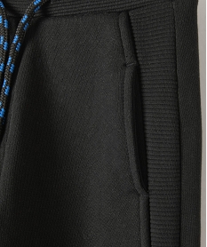 pantalon de jogging bebe garcon avec poches fantaisie noirI370701_2