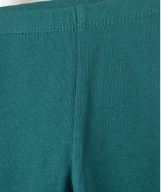 legging long en coton stretch bebe fille vert leggingsI380801_2