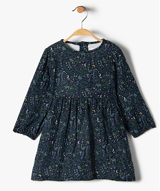 ROBE BLEU CIEL ROBE AOP