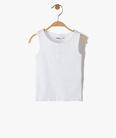 SHORT RAYE TEE-SHIRT BLANC