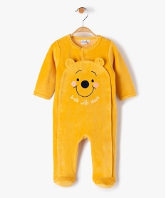 GEMO Pyjama bébé ouverture sur l’avant – Winnie l’ourson Jaune