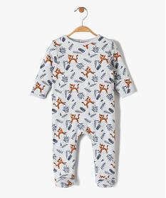 GEMO Pyjama dors-bien bébé en jersey avec motif tigres violet vif