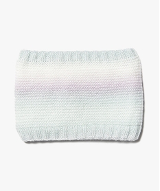 echarpe snood bebe fille en maille doublee polaire multicolore accessoiresI416401_1