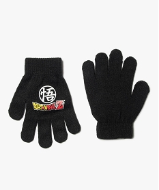 GEMO Gants garçon imprimés - Dragon Ball Z Noir