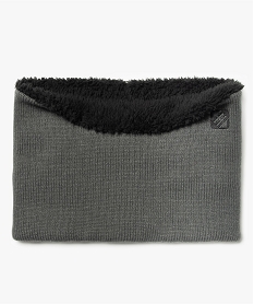 GEMO Snood garçon à doublure chaude - Freegun Noir