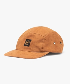 GEMO Casquette homme en suédine Brun