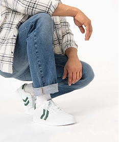 GEMO Tennis homme bicolores à lacets – Hummel HandPerfekt blanc chine