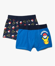 GEMO Boxer garçon imprimé Pikachu - Pokémon Multicolore