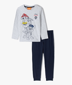 GEMO Pyjama garçon en jersey imprimé - La PatPatrouille gris standard