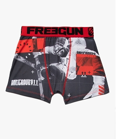 boxer garcon imprime ski en negatif - freegun multicoloreI446001_1