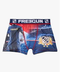 GEMO Boxer garçon imprimé football - Freegun Multicolore