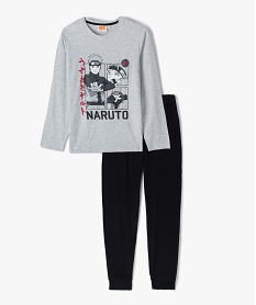 GEMO Pyjama garçon jersey imprimé - Naruto Gris