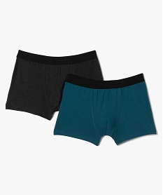 boxers homme uni et imprime (lot de 2) multicoloreI449301_1