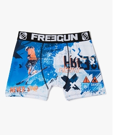 boxer homme a motif ski - freegun multicoloreI449501_1