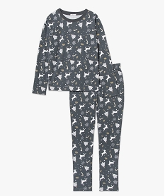 pyjama femme avec motifs de noel imprimeI455101_4