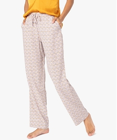 pantalon de pyjama femme imprime multicoloreI455601_1