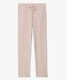 pantalon de pyjama femme imprime multicoloreI455601_4