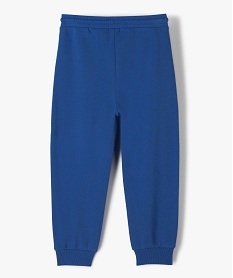 pantalon de jogging garcon en molleton chaud bleu pantalonsI467901_3