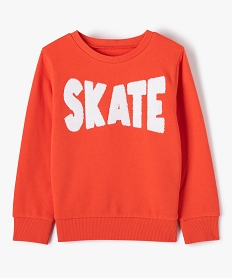 BLOUSON BLACK SWEAT ORANGE