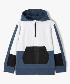 BLOUSON NAVY BLAZER SWEAT ECRU