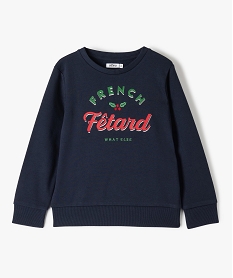 GEMO Sweat de Noël garçon à message noir chine