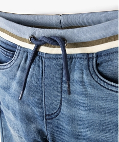 jean garcon avec ceinture en bord-cote - camps united grisI472501_2