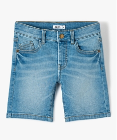 bermuda en jean stretch coupe regular garcon grisI473001_1