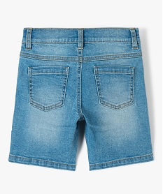 bermuda en jean stretch coupe regular garcon grisI473001_3