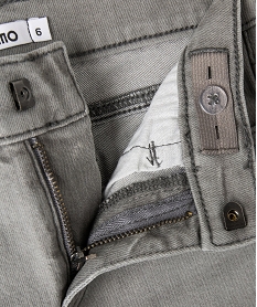 bermuda en jean stretch coupe regular garcon grisI473201_2