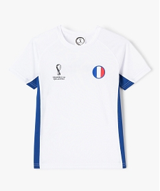 GEMO Tee-shirt garçon à manches courtes - FIFA - Coupe du Monde de football Blanc