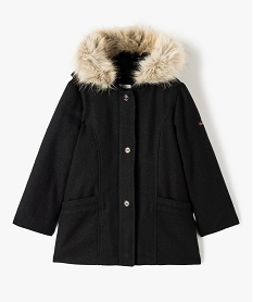 GEMO Manteau fille pailleté à doublure velours - LuluCastagnette Noir