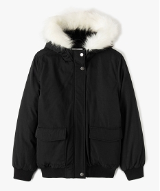 SANS GENRE BLANC BLOUSON NOIR