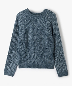 GEMO Pull fille en grosse maille - LuluCastagnette ? Bleu