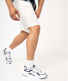 GEMO Baskets homme running bicolores à lacets - Fila RRX Blanc