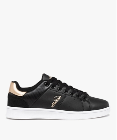 GEMO Baskets femme bicolores à lacets - Ellesse Eridan Noir