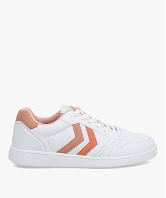 GEMO Baskets femme à bandes contrastantes – Hummel HandPerfekt blanc standard