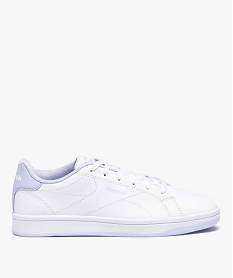 GEMO Baskets femme unies et classiques à lacets - Reebok Blanc