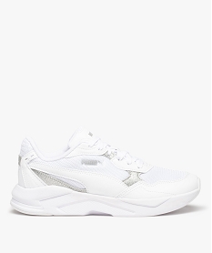 GEMO Baskets femme running à détails métallisés – Puma XRayLite blanc chine